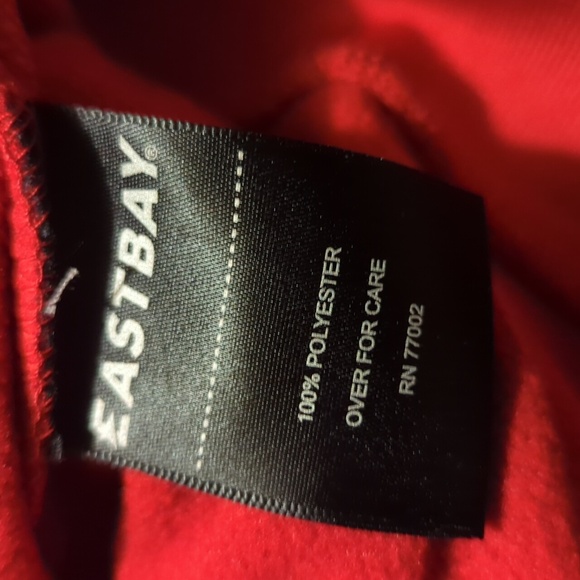 Eastbay Sportswear Temptech Full Zip Hoodie Jacket Size XL NWT MSRP $50 - Picture 6 of 6